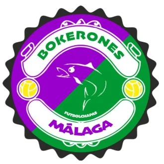 Logotipo del Bokerones Malaga Fútbol Chapas