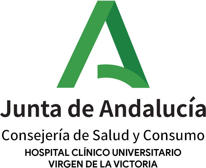 Logotipo del Hospital clínico Universitario virgen de la victoria