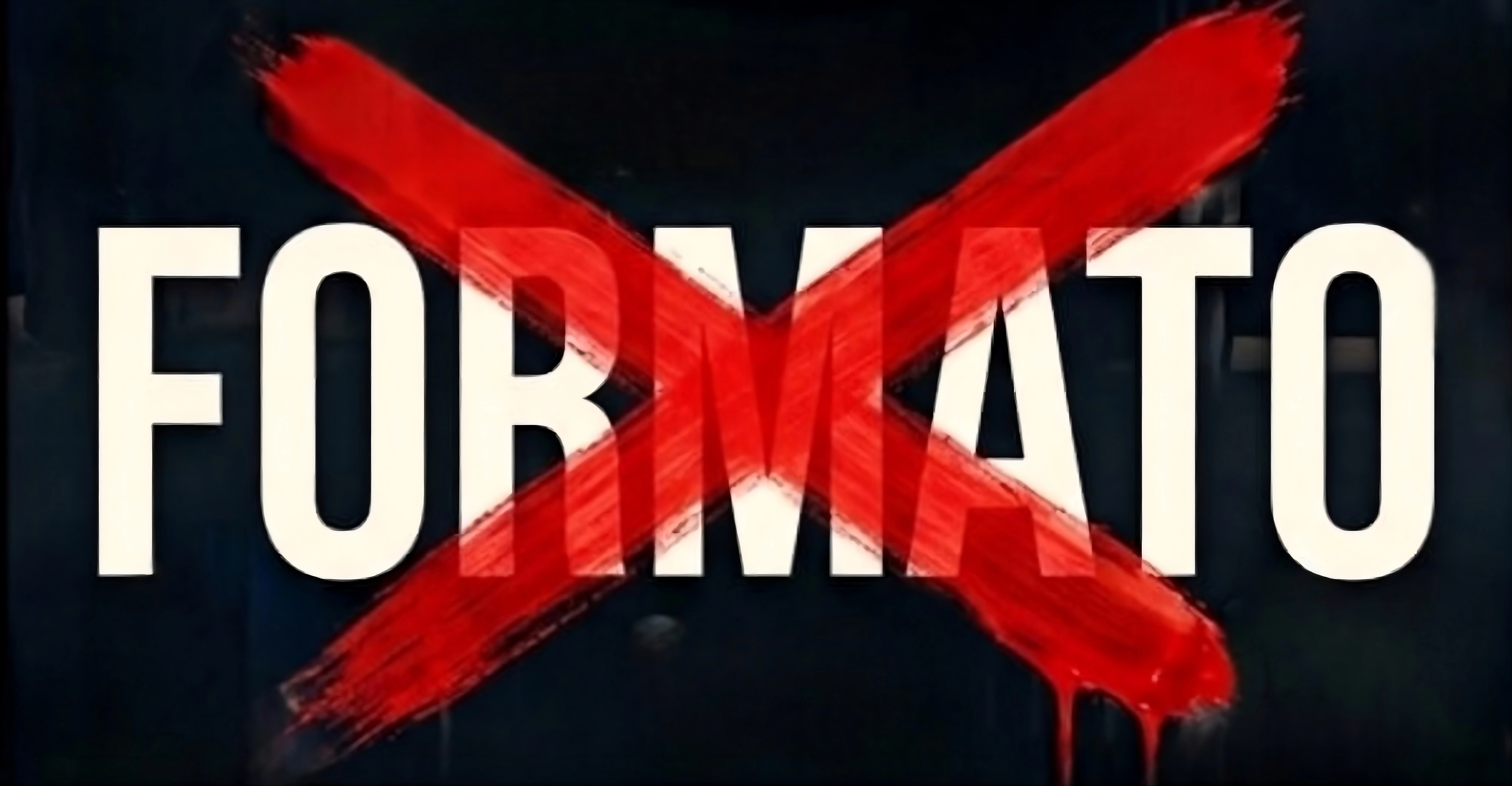 Logotipo de formato X