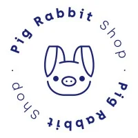 logotipo de pig rabbit shop