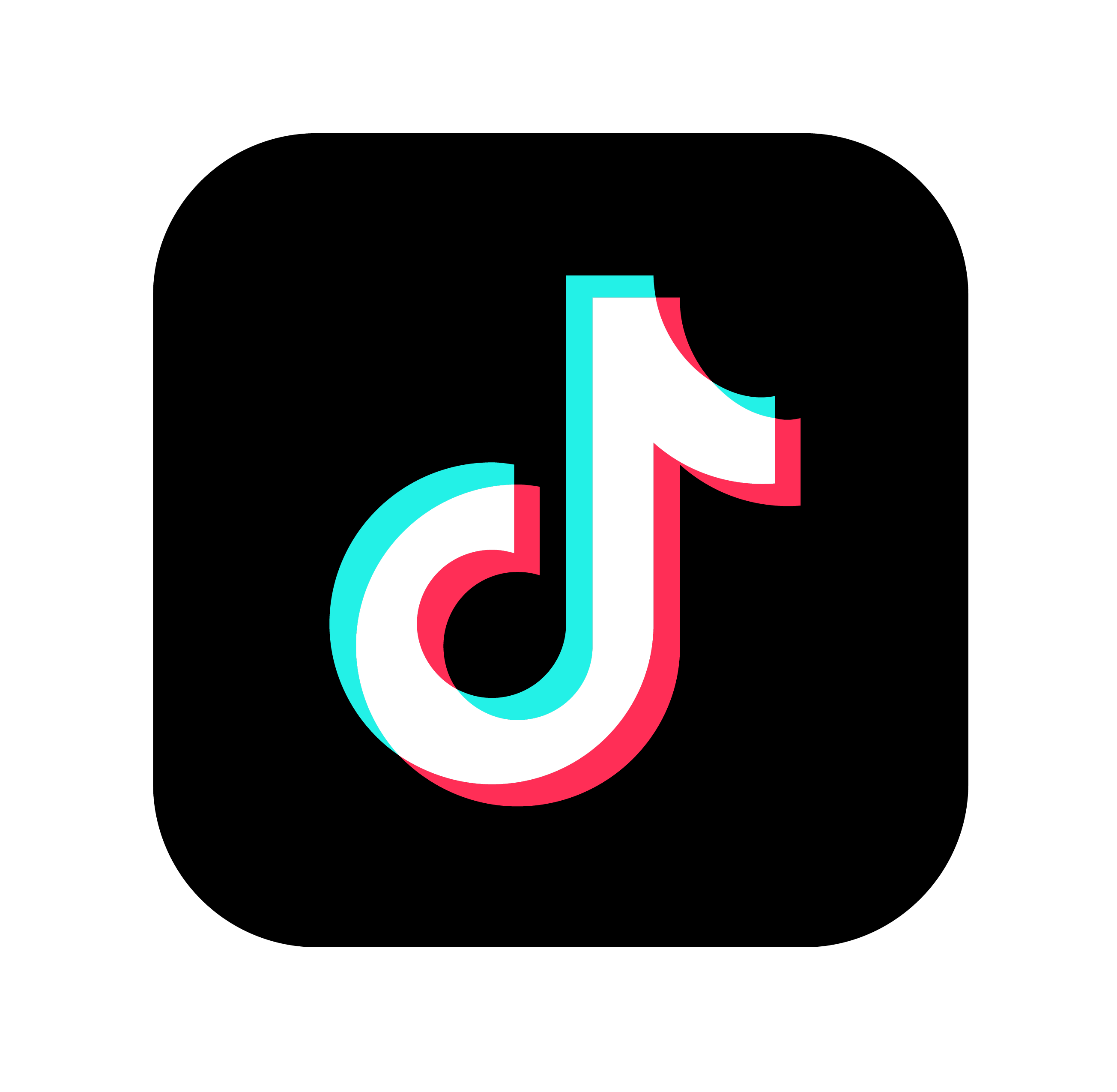 Icono de la red social de vídeos cortos TikTok
