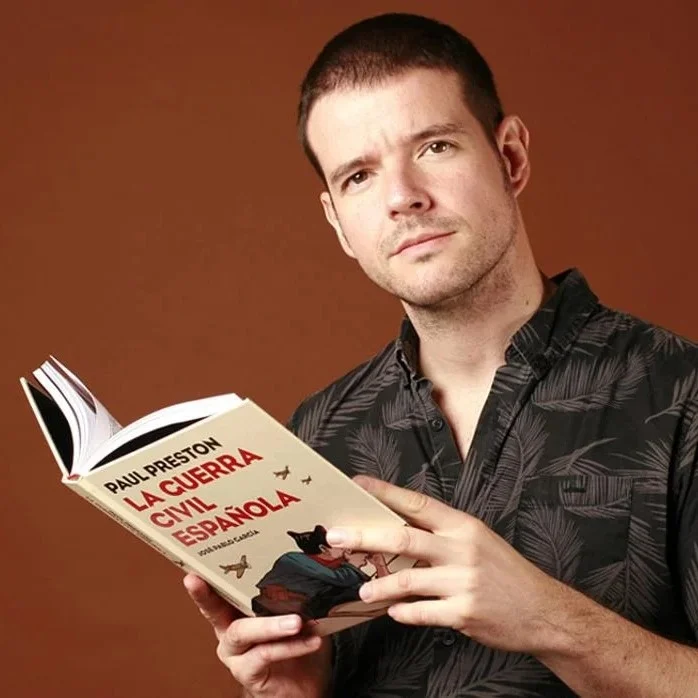 Fotografía del historietista Jose Pablo García