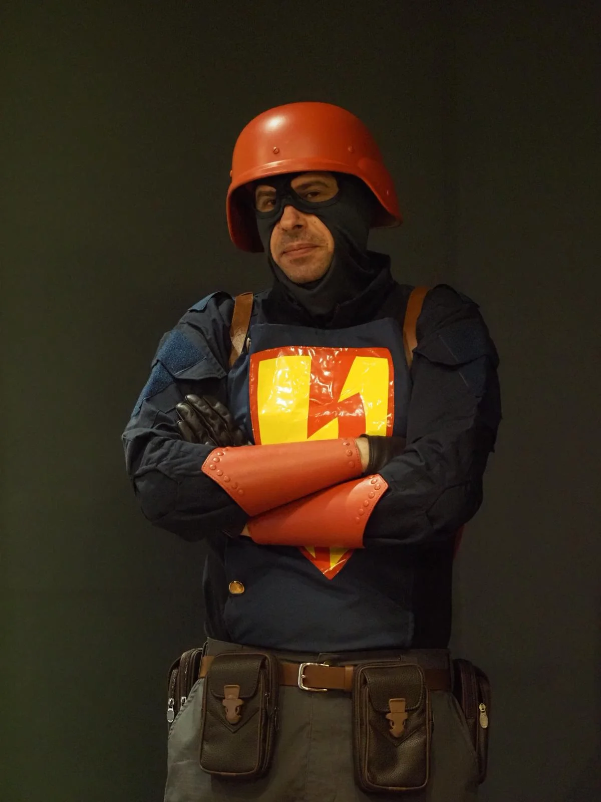 Sergio, cosplayer del protagonista del comic PRO