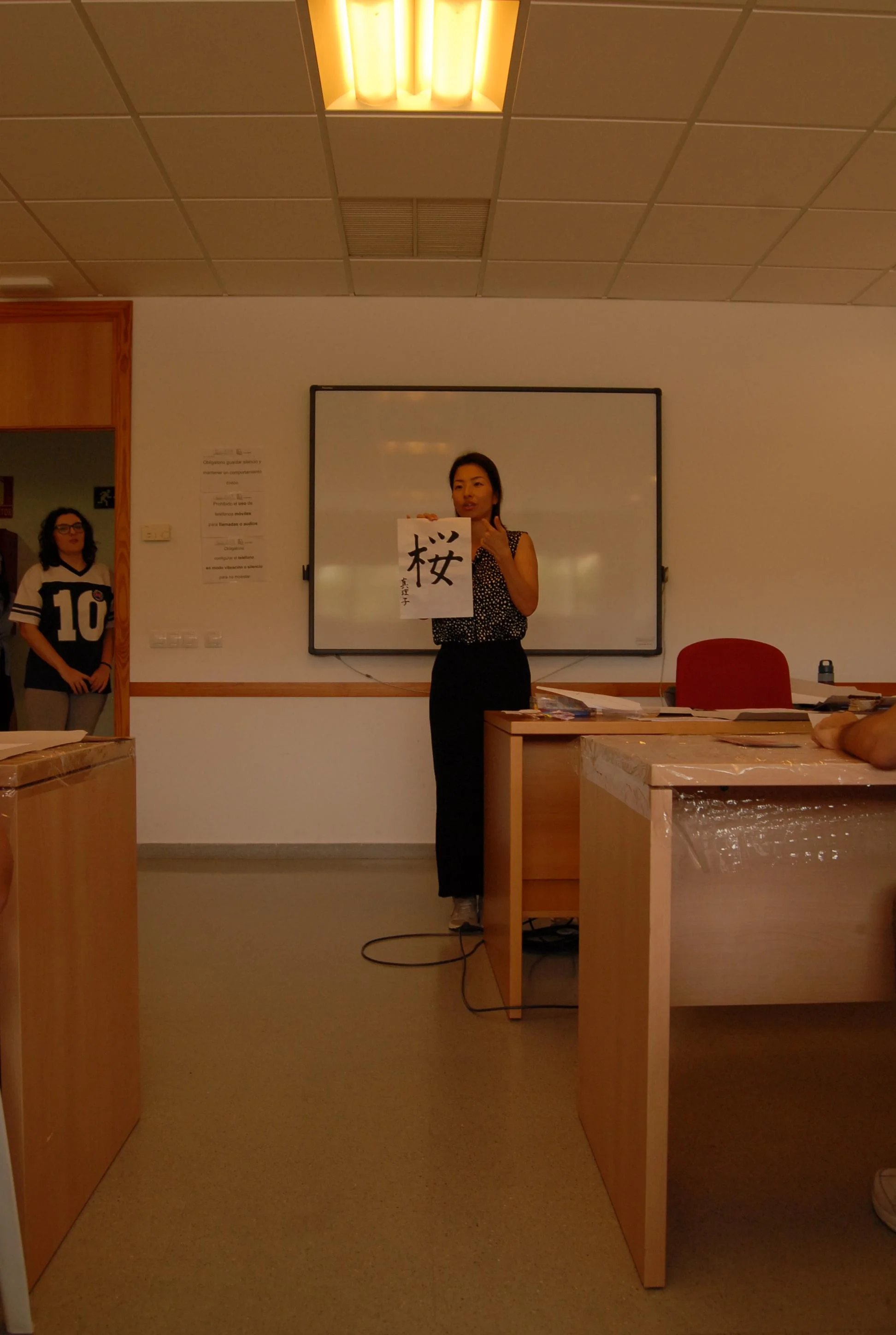 Taller de caligrafía japonesa (SHODO) impartido por Yaiyai Academy