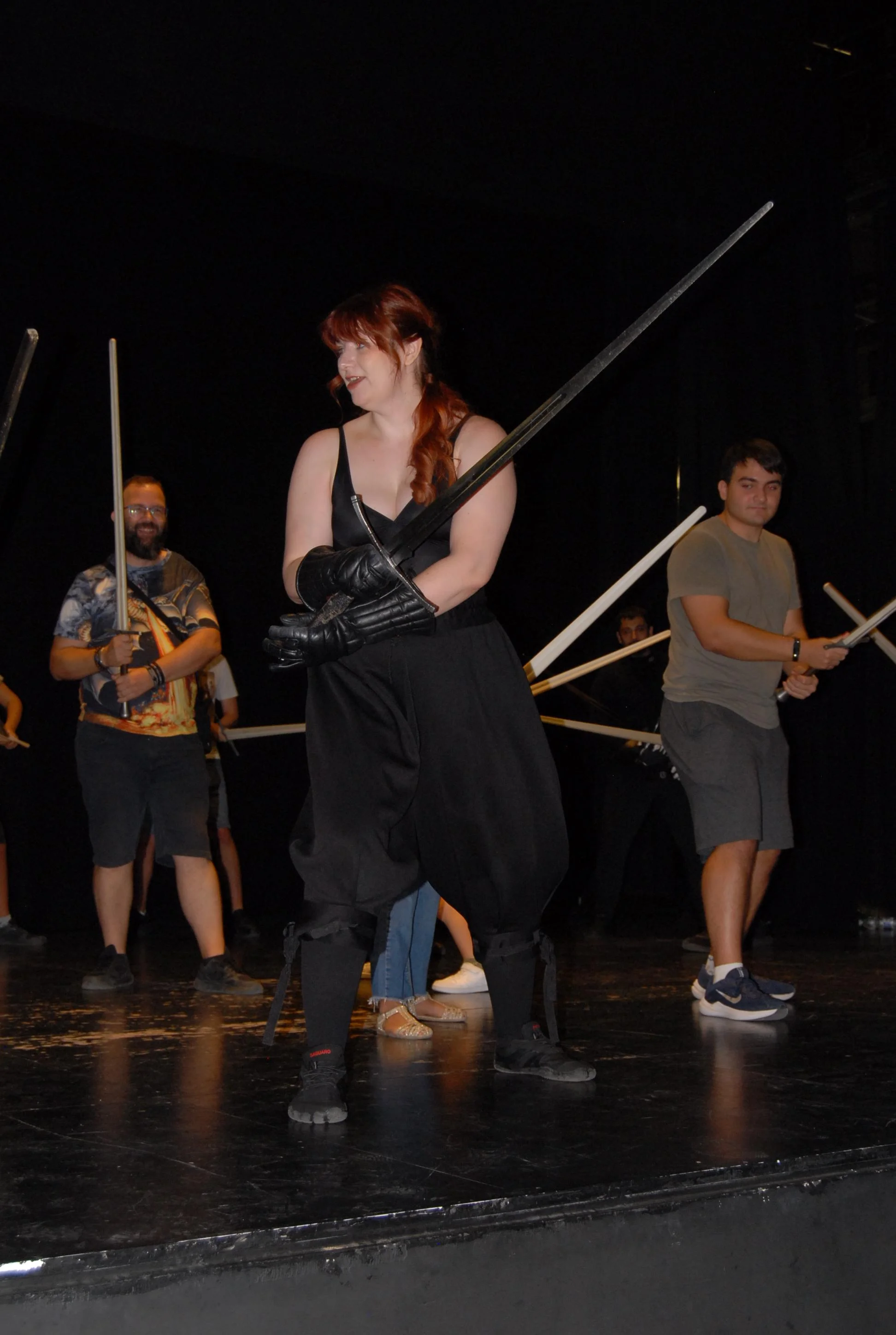 Taller del uso de la espada de la escuela Constantia Historical Fencing School